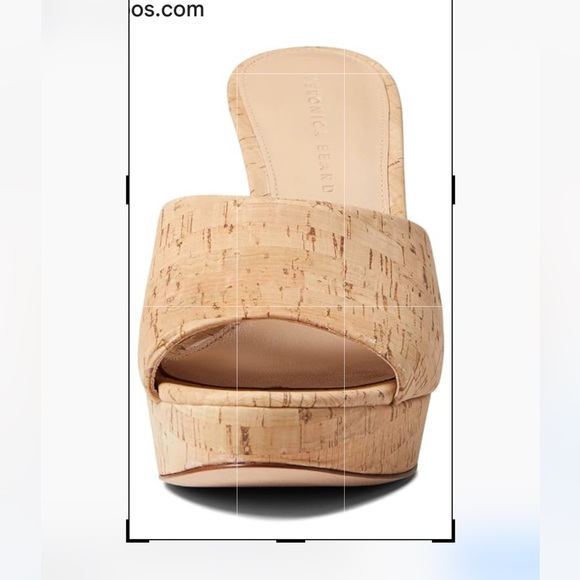 Veronica Beard Shoes - Veronica Beard Tan Platform Sandals Cork Design en perfecto estado